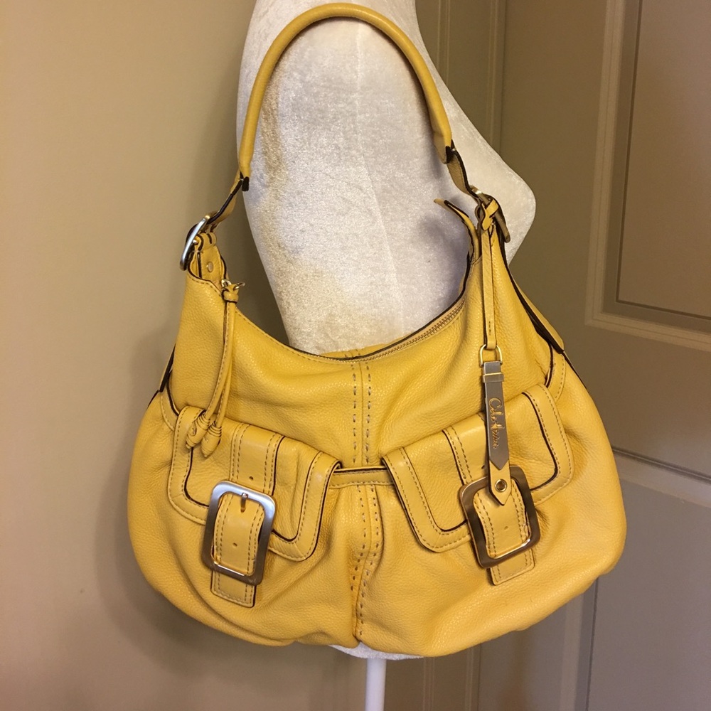Cole Haan Yellow Shoulder Bag - Picture 4 of 8
